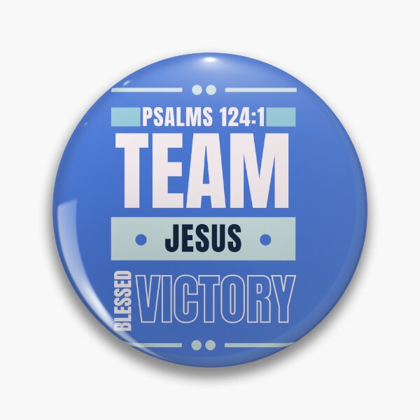 Item preview, Team With Jesus -  Spirituality Baptism Catholic Motivational Quotes   - Christmas Gifts For Women - Blue designed and sold by Doiemacreations.