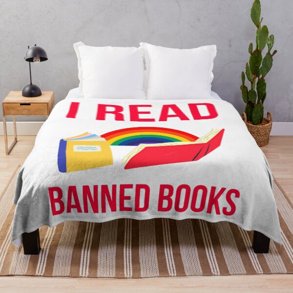 Item preview, I read banned books designed and sold by Rachel the Artist .