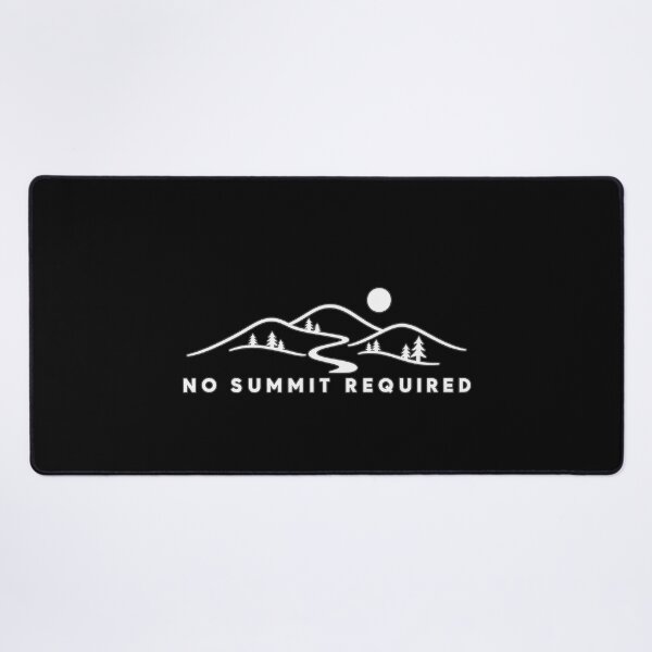 Item preview, No Summit Required Minimalist Mountain Line Art designed and sold by Alvren.
