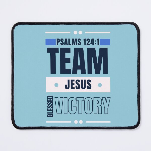 Item preview, Team With Jesus -  Spirituality Jesus Baptism Episcopal Church   - Dad Fathers Day Gifts - Sky Blue designed and sold by Doiemacreations.