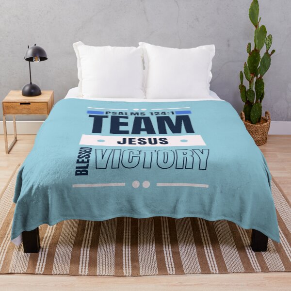 Item preview, Team With Jesus - Spirituality Jesus Baptism Episcopal Church - Dad Fathers Day Gifts - Sky Blue designed and sold by Doiemacreations.