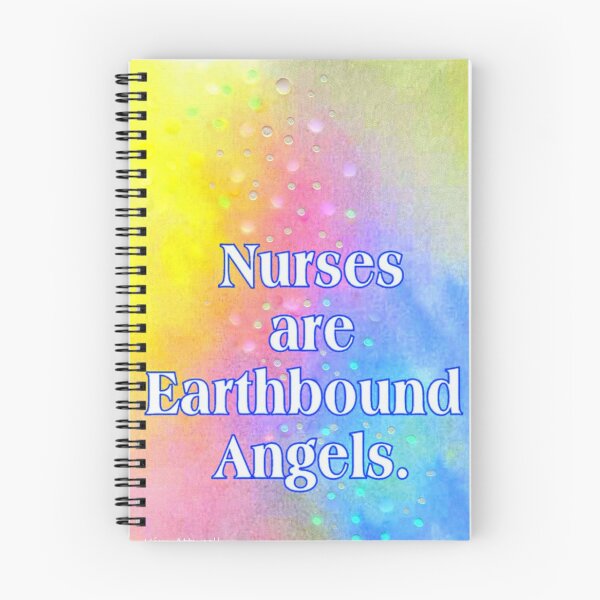 Item preview, Nurses are earthbound angels. Original watercolor. designed and sold by aswoa.