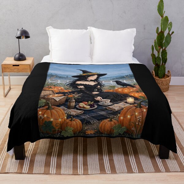 Item preview, The Witch’s Midnight Picnic Under the Stars. designed and sold by DibujandoPorfa.