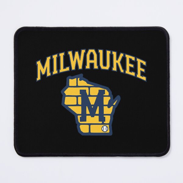 Item preview, Homage Milwaukee Brewers Light Blue Alt Logo 26 Short Sleeve Fashion designed and sold by cozygamerstore.