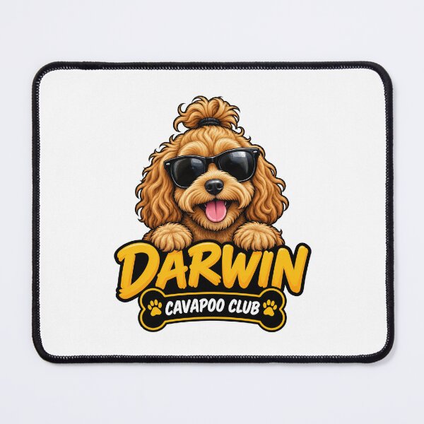 Item preview, Darwin Cavapoo Club – Cute Cavapoo Dog Design for Darwin Dog Owners designed and sold by LazyOwlStore.