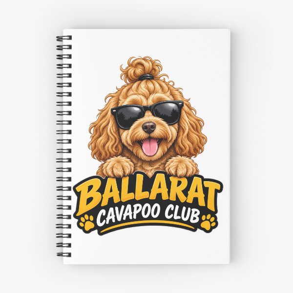 Item preview, Ballarat Cavapoo Club – Cute Cavapoo Dog Design for Ballarat Dog Owners designed and sold by LazyOwlStore.