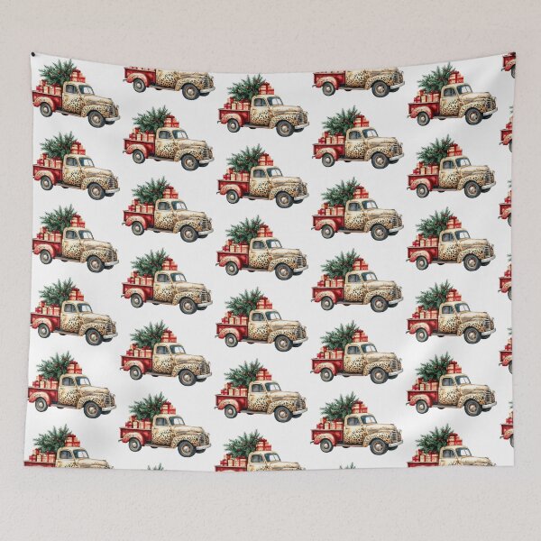 Item preview, Vintage Leopard Print Christmas Pickup  designed and sold by BetweenForms.