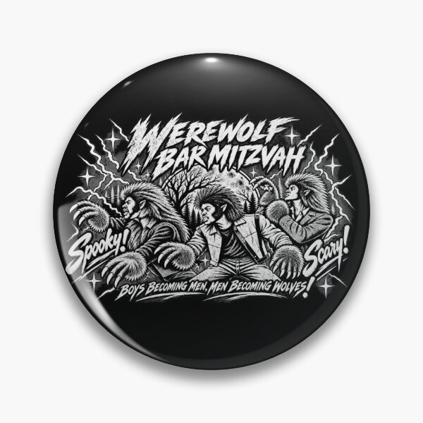 Item preview, Werewolf Bar Mitzvah (in white) designed and sold by LootLogic.