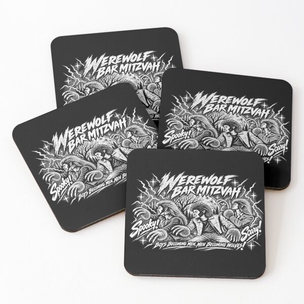 Item preview, Werewolf Bar Mitzvah (in white) designed and sold by LootLogic.