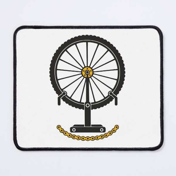 Item preview, Bicycle Wheel Truing Stand Minimal Line Art designed and sold by ThreadQuirk.