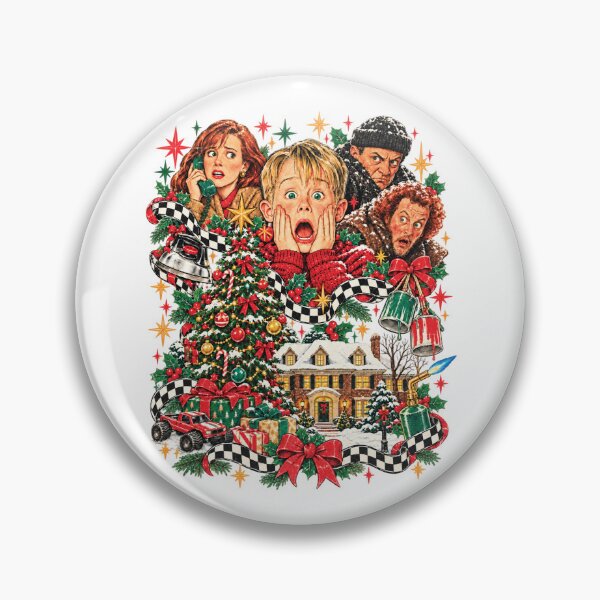 Item preview, Home Alone Christmas Movie Collage | Kevin McCallister Retro 90s Holiday Nostalgia Design designed and sold by kjanedesigns.