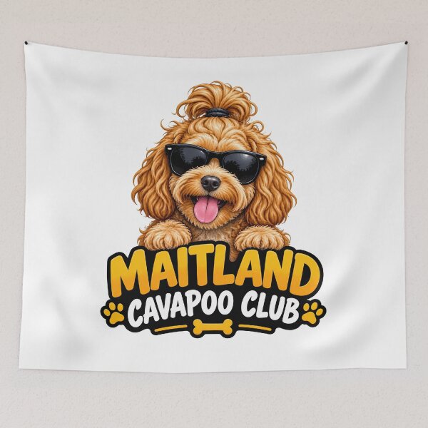 Item preview, Maitland Cavapoo Club – Cute Cavapoo Dog Design for Maitland Dog Owners designed and sold by LazyOwlStore.