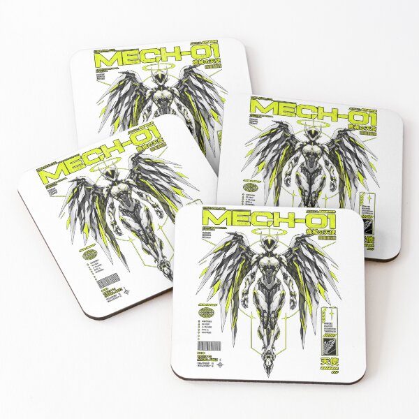 Item preview, Cyberpunk Angel Mech Unit in Neon Armor designed and sold by FUIRY .