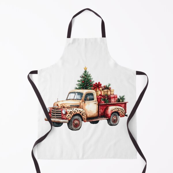 Item preview, Vintage Leopard Print Christmas Pickup  designed and sold by BetweenForms.