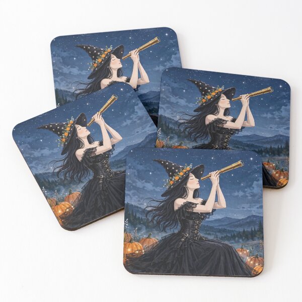 Item preview, The Witch Lost in a Sea of Stars. designed and sold by DibujandoPorfa.