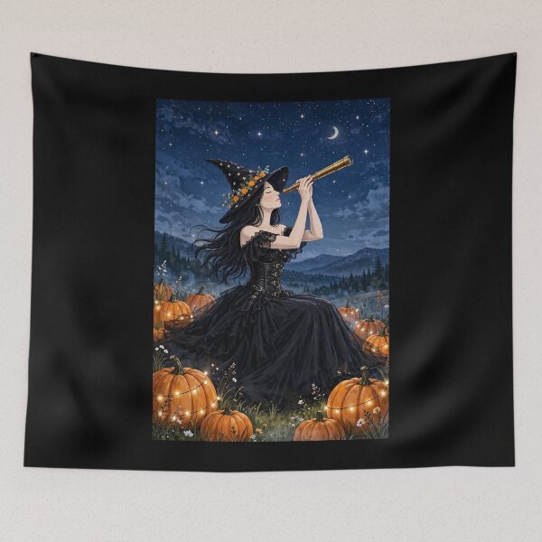 Item preview, The Witch Lost in a Sea of Stars. designed and sold by DibujandoPorfa.