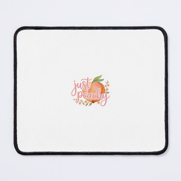 Item preview, Just Peachy Watercolor Aesthetic Sticker Design designed and sold by Y&M.