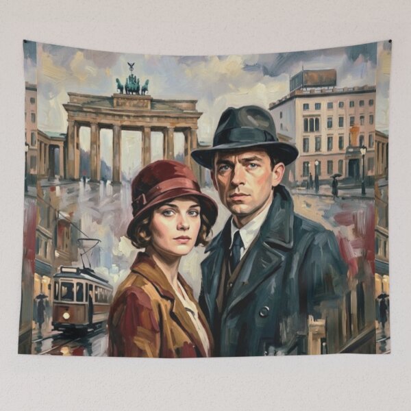Item preview, Babylon Berlin Crime Noir Fine Art Tribute designed and sold by Art's Diner.