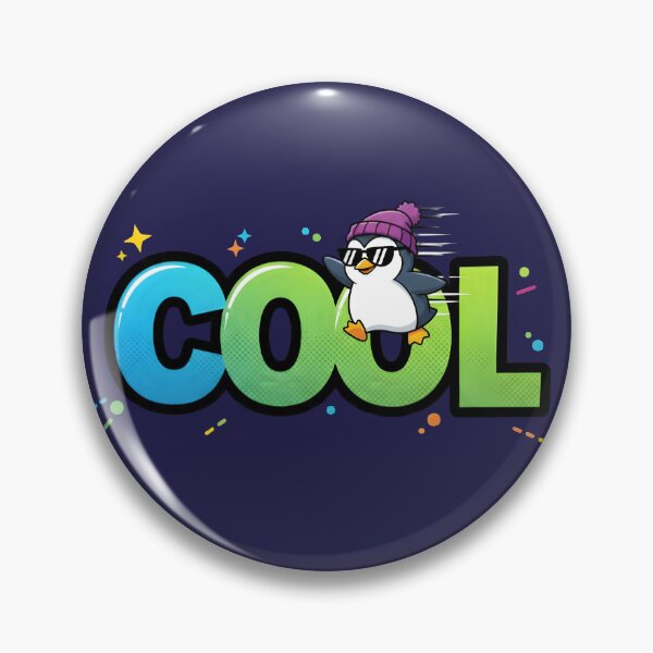Item preview, Cool Skater Penguin with Sunglasses and Beanie - Streetwear Pop Art designed and sold by VibeShift Studio.