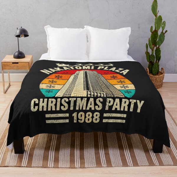 Item preview, Nakatomi Plaza Christmas Party 1988 – Retro Action Movie designed and sold by TSHIRTprject.