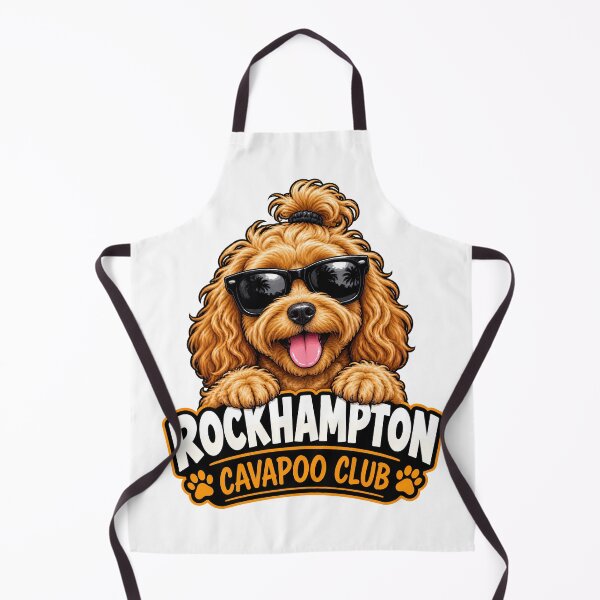 Item preview, Rockhampton Cavapoo Club – Cute Cavapoo Dog Design for Rockhampton Dog Owners designed and sold by LazyOwlStore.