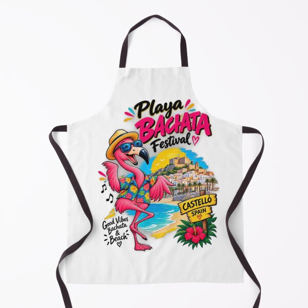 Item preview, Playa Bachata Festival Castelló Spain Cool Flamingo Dance T-Shirt designed and sold by Sushikidsntoddlers.