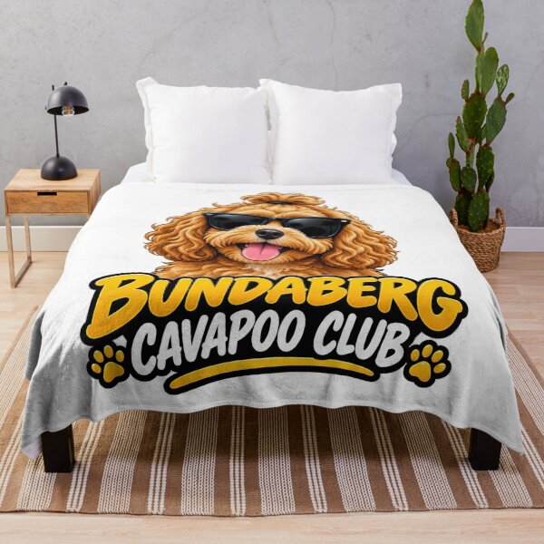 Item preview, Bundaberg Cavapoo Club – Cute Cavapoo Dog Design for Bundaberg Dog Owners designed and sold by LazyOwlStore.
