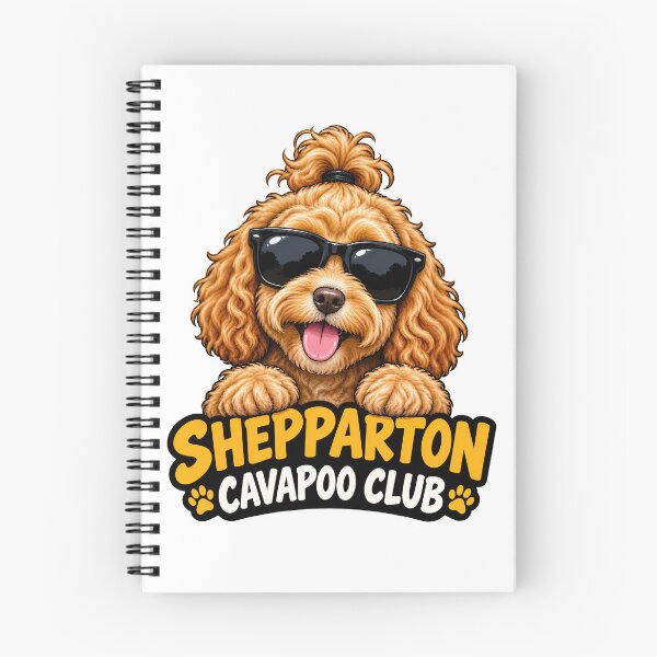Item preview, Shepparton Cavapoo Club – Cute Cavapoo Dog Design for Shepparton Dog Owners designed and sold by LazyOwlStore.