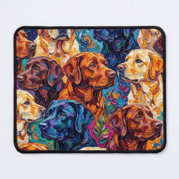 Item preview, Mosaic of Farmers in Vibrant Oil Painting designed and sold by Goodthingstree.