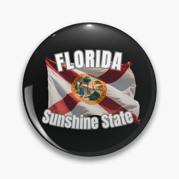 Item preview, Florida Sunshine State Flag Travel Souvenir Gift designed and sold by RVJdesigns.