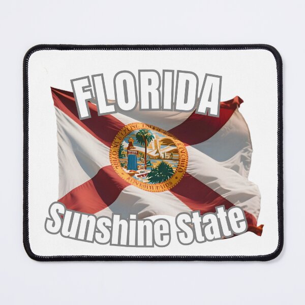 Item preview, Florida Sunshine State Flag Travel Souvenir Gift designed and sold by RVJdesigns.