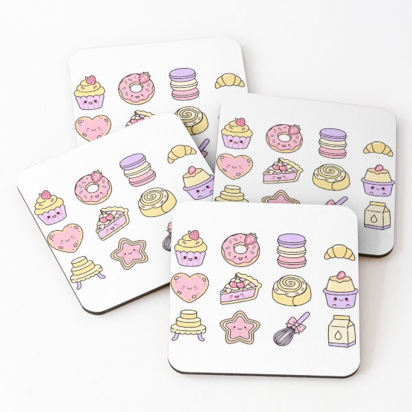 Item preview, Kawaii Sweet Bakery Sticker Sheet designed and sold by Stylestickers55.