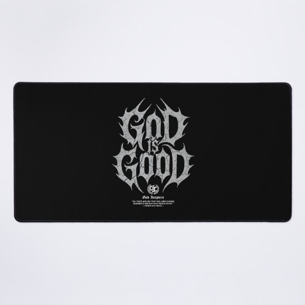 Item preview, God Is Good Thorned Gothic Psalm 34:8 Design designed and sold by Krasnovaovaova.