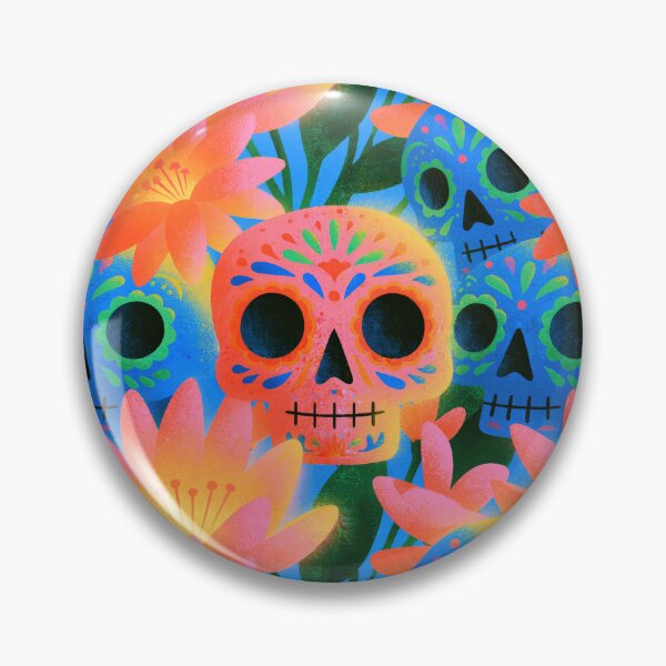 Item preview, Pastel Neon Calavera designed and sold by Retro Type.