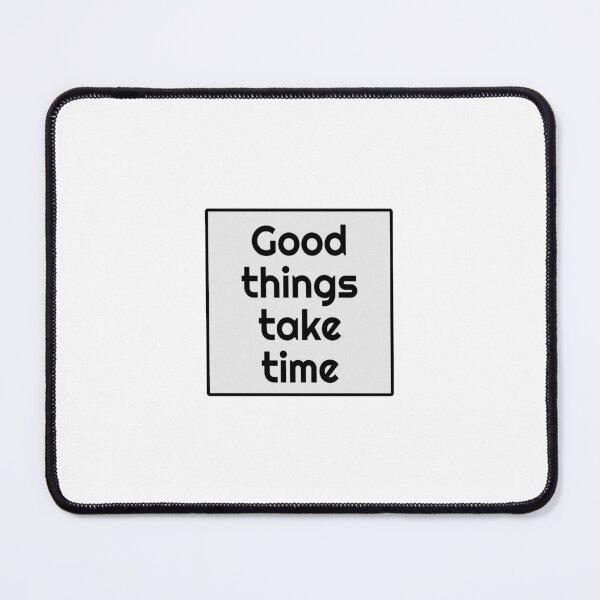 Item preview, Positive affirmations - good things take time designed and sold by Inspirationmotivation.