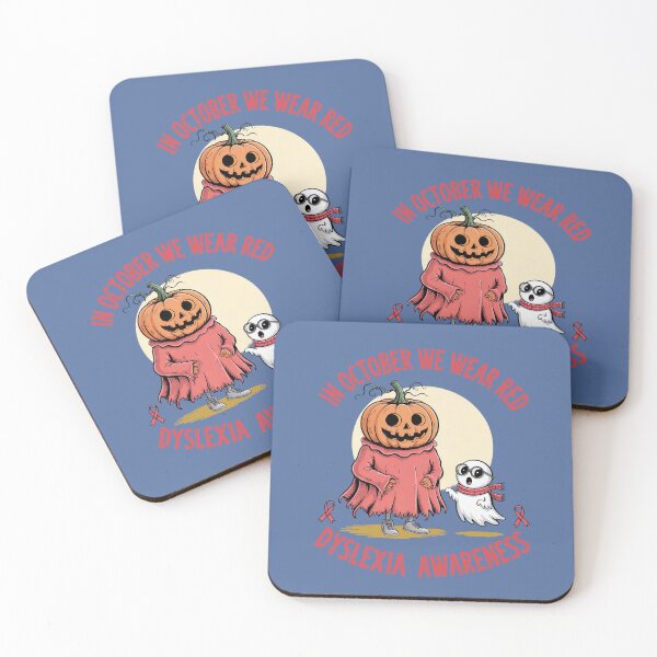 Item preview, In October We Wear Red Dyslexia Awareness designed and sold by Endless7Art.