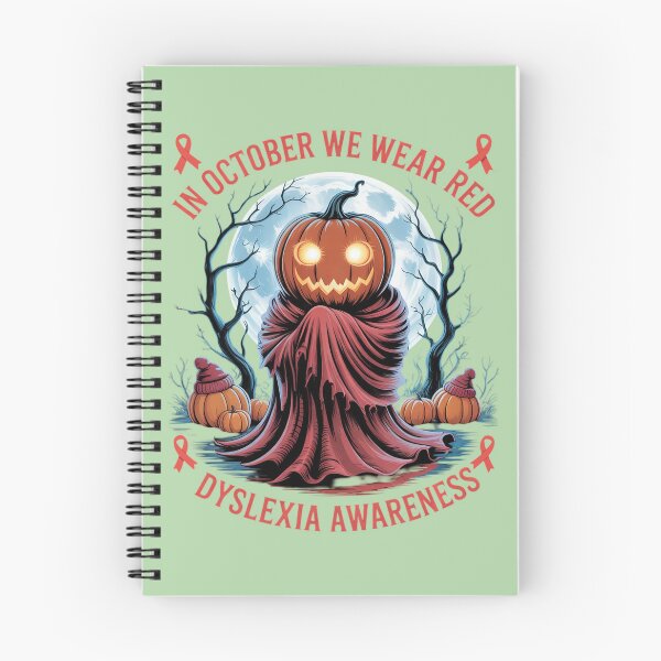 Item preview, In October We Wear Red Dyslexia Awareness designed and sold by Endless7Art.