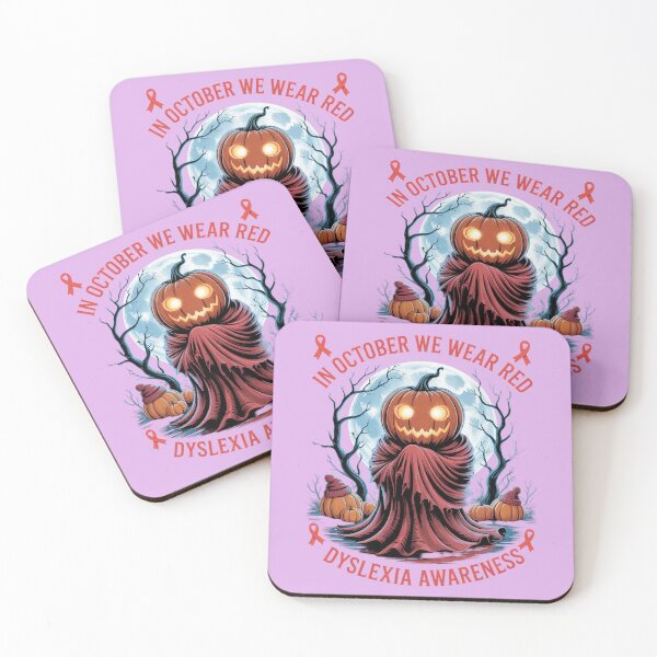 Item preview, In October We Wear Red Dyslexia Awareness designed and sold by Endless7Art.