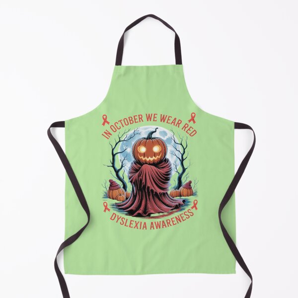 Item preview, In October We Wear Red Dyslexia Awareness designed and sold by Endless7Art.