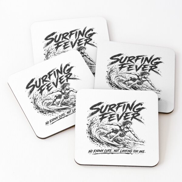 Item preview, Surfing Fever – Funny Surfing Humor – No Known Cure designed and sold by VisualWeight.