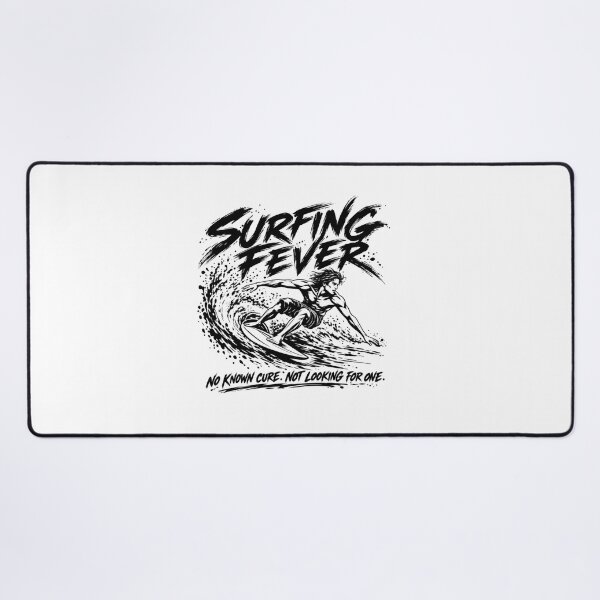 Item preview, Surfing Fever – Funny Surfing Humor – No Known Cure designed and sold by VisualWeight.