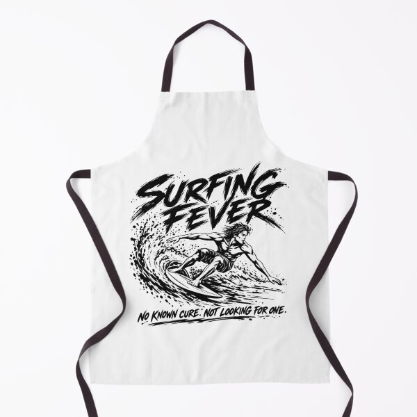 Item preview, Surfing Fever – Funny Surfing Humor – No Known Cure designed and sold by VisualWeight.