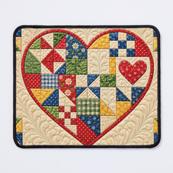 Item preview, Heart Quilt designed and sold by Elisabeth Lucas.