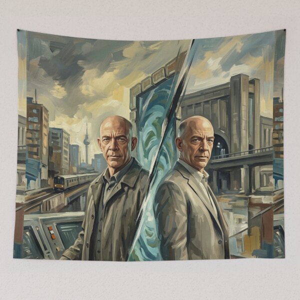 Item preview, Counterpart Sci-Fi Thriller Fine Art Tribute designed and sold by Art's Diner.