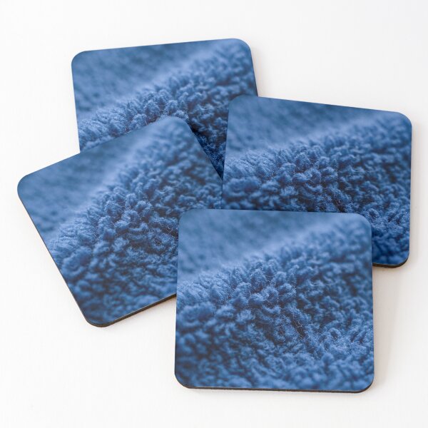 Item preview, Texture – blue fleece fabric designed and sold by snoWorkshop.