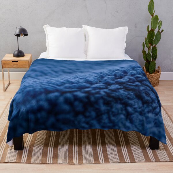 Item preview, Texture – blue fleece fabric designed and sold by snoWorkshop.