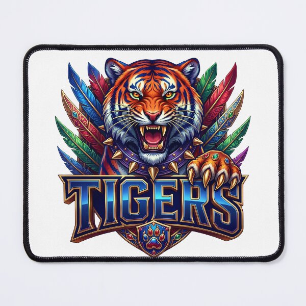 Item preview, Tigers Orange Blue designed and sold by DigiAngDesigns.