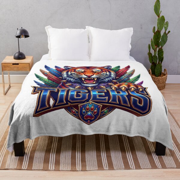 Item preview, Tigers Orange Blue designed and sold by DigiAngDesigns.
