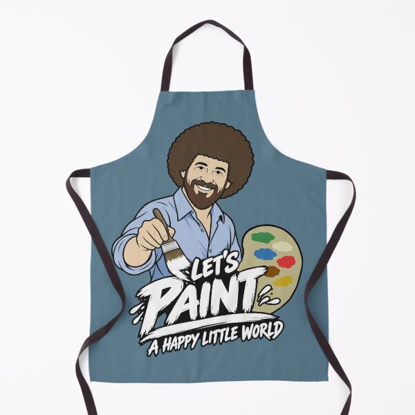 Item preview, Bob Ross Let’s Paint a Happy Little World designed and sold by karamram.