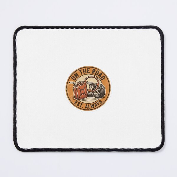 Item preview, On The Road Vintage Automotive Emblem Design designed and sold by Y&M.